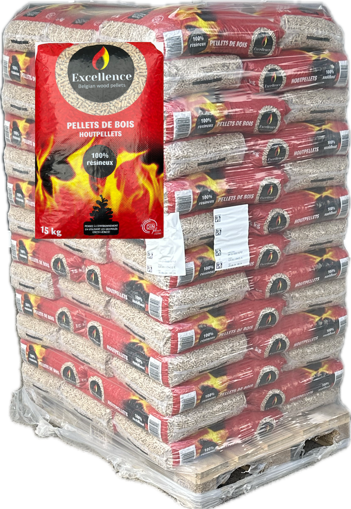Excellence pellet - palette de 65 sacs