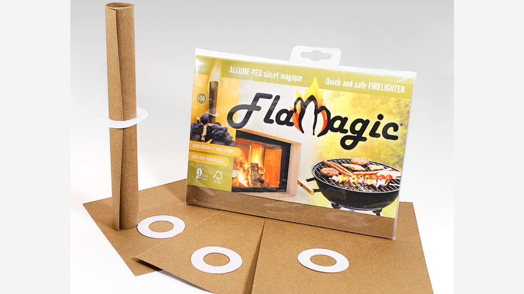FlamaMagic - Paquet de 10 allumes-feu