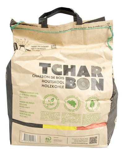 Tcharbon - Charbon de bois - Sac de 1,2kg