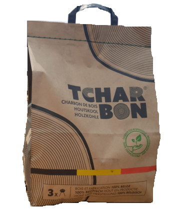 Tcharbon - Charbon de bois - Sac de 6kg